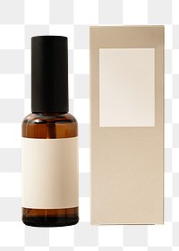 Png brown spray bottle with beauty essence 