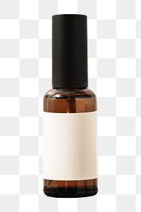 Png brown spray bottle with beauty essence 