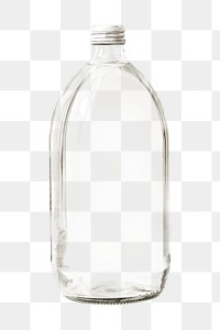 Png clear glass bottle, home decor