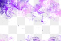 Color smoke png background, aesthetic texture 