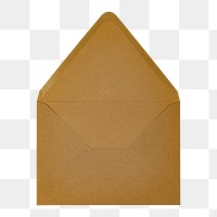 Brown envelope png, stationery sticker