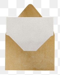 Invitation envelope png, aesthetic stationery