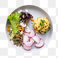 Png healthy lunch, pumpkin risotto meal