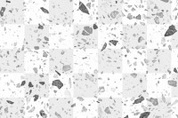 Transparent background png, terrazzo pattern design