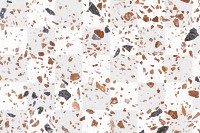 Terrazzo background png, transparent pattern design