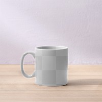 Transparent mug mockup png, hot drink 