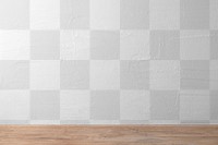 Wall png mockup, product backdrop on transparent wall