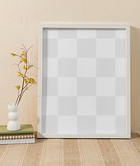 Frame png mockup, modern aesthetic home interior decor