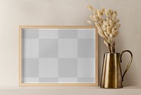 Frame png mockup, modern home interior decor