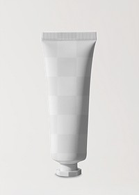 Tube mockup png, beauty product, skin cream packaging