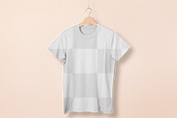 T-shirt png mockup, simple apparel transparent design