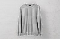 Unisex sweater png mockup, winter fashion in transparent design