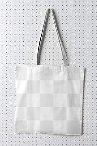 Tote bag mockup png transparent, environmental friendly product