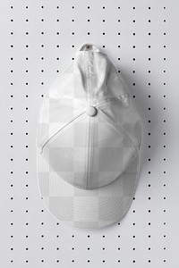 Baseball cap png mockup, headwear fashion in transparent design