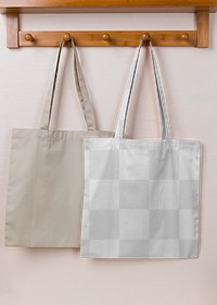 Tote bag mockup png transparent, environmental friendly product