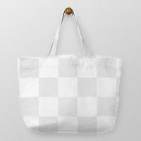 Tote bag mockup png transparent, environmental friendly product