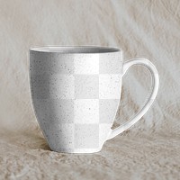 Coffee mug png mockup transparent design 