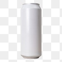 White can png, beverage product packaging, isolated object design