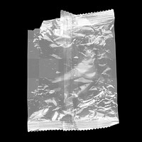 Sachet bag png mockup transparent, product packaging design