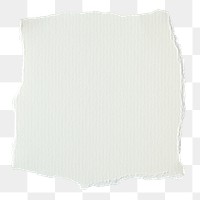 Png ripped paper sticker, textured shape, transparent background