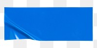 Wrinkled blue tape png, journal sticker, collage element design