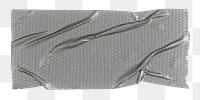 Silver tape png sticker, transparent background