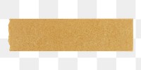 Kraft tape png, brown journal sticker design