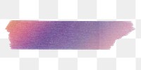 Gradient washi tape png, collage element