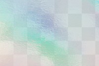 Iridescent png, shiny texture, transparent background