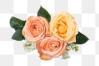 Autumn flower arrangement png sticker