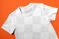 Kids t-shirt png mockup, transparent apparel