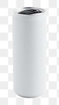 Resealable minimal white beverage can  