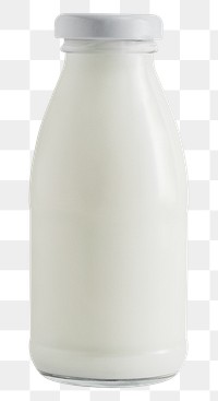 Fresh milk in a glass bottle design element