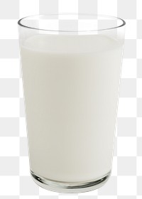 Fresh milk in a glass design element
