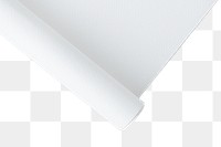 White chart paper design element