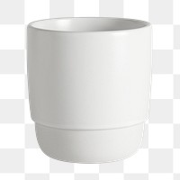 Minimal white tea cup mockup design resource