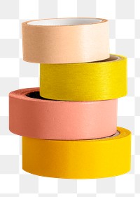 Stack of colorful tape design resources