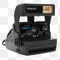 Polaroid Close Up instant camera shot in studio. JAN 29, 2020 - BANGKOK, THAILAND