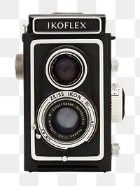 Vintage Ikoflex 12mm film camera. JANUARY 20, 2020 - BANGKOK, THAILAND