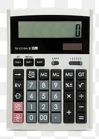 Electric calculator design element
