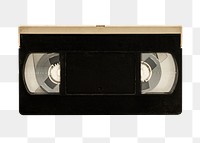 Old video tape design element