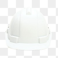 White hard hat design element