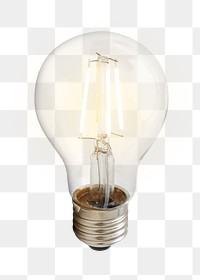 Edison light bulb design element