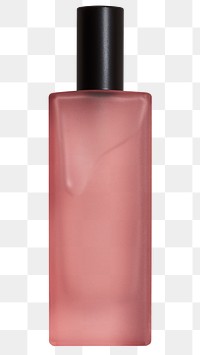 Pink blank perfume glass bottle design element