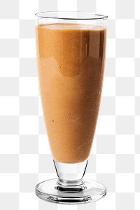 Chocolate milkshake studio shot transparent png