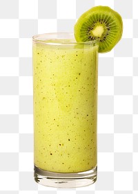 Fresh and healthy kiwi smoothie drink transparent png