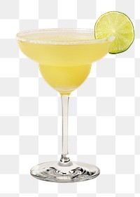 Lemon Margarita cocktail drink transparent png
