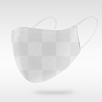 Fabric face mask mockup