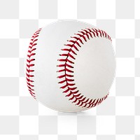 White baseball ball design element