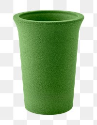 Green planting pot design element
